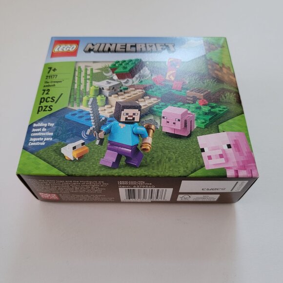 LEGO Minecraft The Creeper Ambush, retired set 21177, New - Picture 2 of 5
